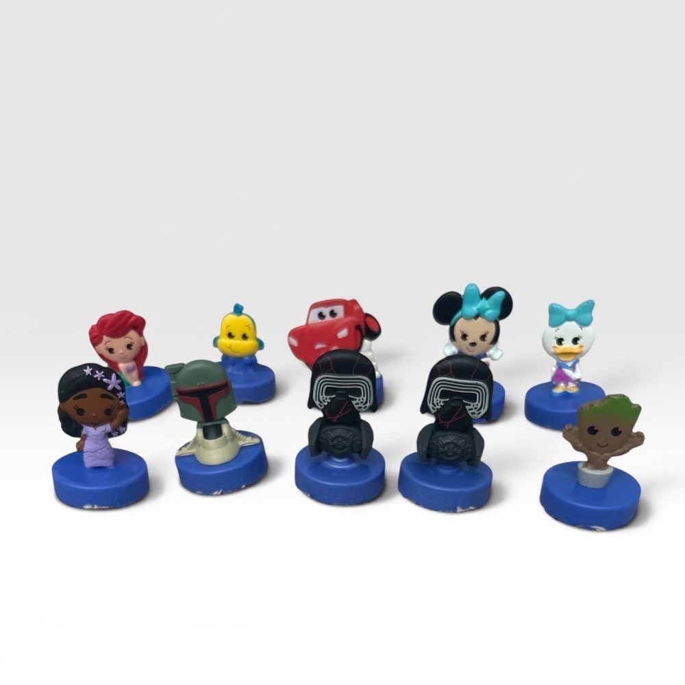 10 of the Disney 70th Mcdonalds Toys and 100th